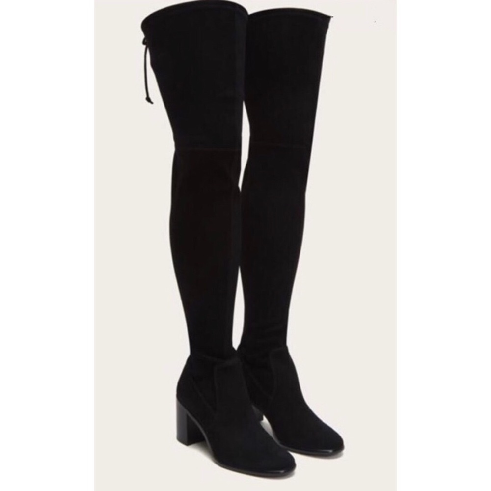 Frye Julia Thigh High Suede Over-The-Knee boots - Picture 2 of 4
